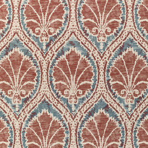 Lee Jofa Fabric Seville Weave Denim/Brick
