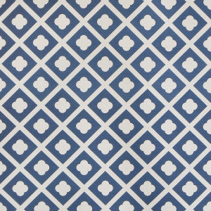 Lee Jofa Fabric Jardin Dark Navy On Ecru