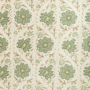 Lee Jofa Fabric Calico Vine Greenery