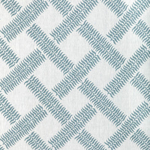 Lee Jofa Fabric Garden Trellis Weave Sky