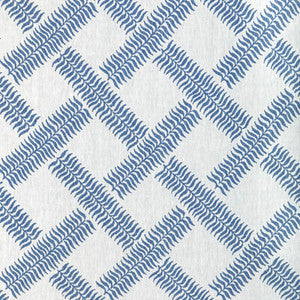 Lee Jofa Fabric Garden Trellis Weave Blue