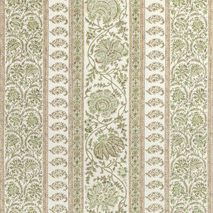 Lee Jofa Fabric Indiennes Stripe Ivy