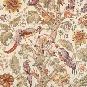 Lee Jofa Fabric Tree Of Life Golden/Moss 2023100.34.0