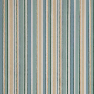 Lee Jofa Fabric Siders Stripe Aqua/Sand 2023103.1613.0