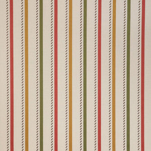 Lee Jofa Fabric Buxton Stripe Red/Gold 2023106.194.0