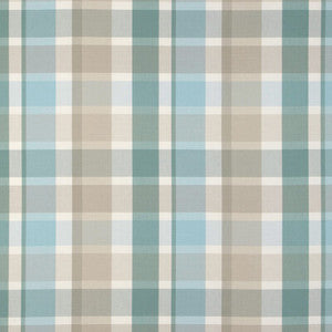 Lee Jofa Fabric Fisher Plaid Sky/Stone 2023107.1511.0