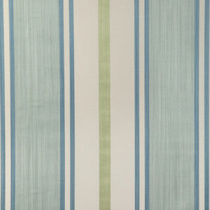 Lee Jofa Fabric Davies Stripe Aqua/Leaf 2023110.353.0