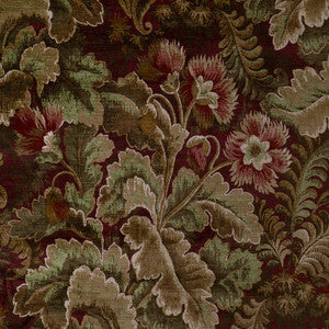 Lee Jofa Fabric Barwick Velvet Garnet 2023112.319.0