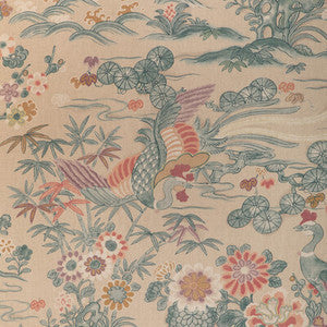 Lee Jofa Fabric Sakura Print Shore 2023139.1613.0