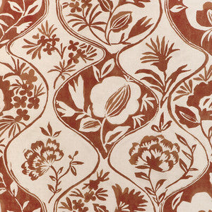 Lee Jofa Fabric Calathea Print Clay 2023141.24.0