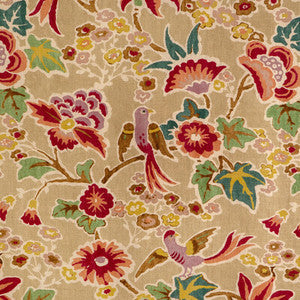 Lee Jofa Fabric Posy Print Berry/Leaf 2023142.73.0