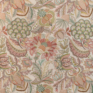 Lee Jofa Fabric Eden Emb Pink/Multi 2023145.73.0