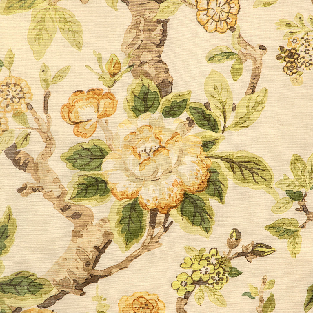 Lee Jofa Fabric Tara Magnolia - Gold