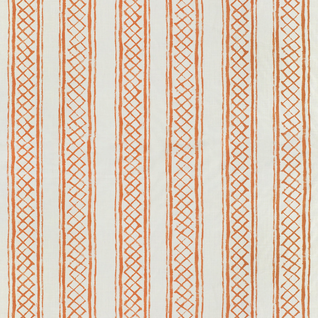 Lee Jofa Fabric Milos Stripe - Terracotta