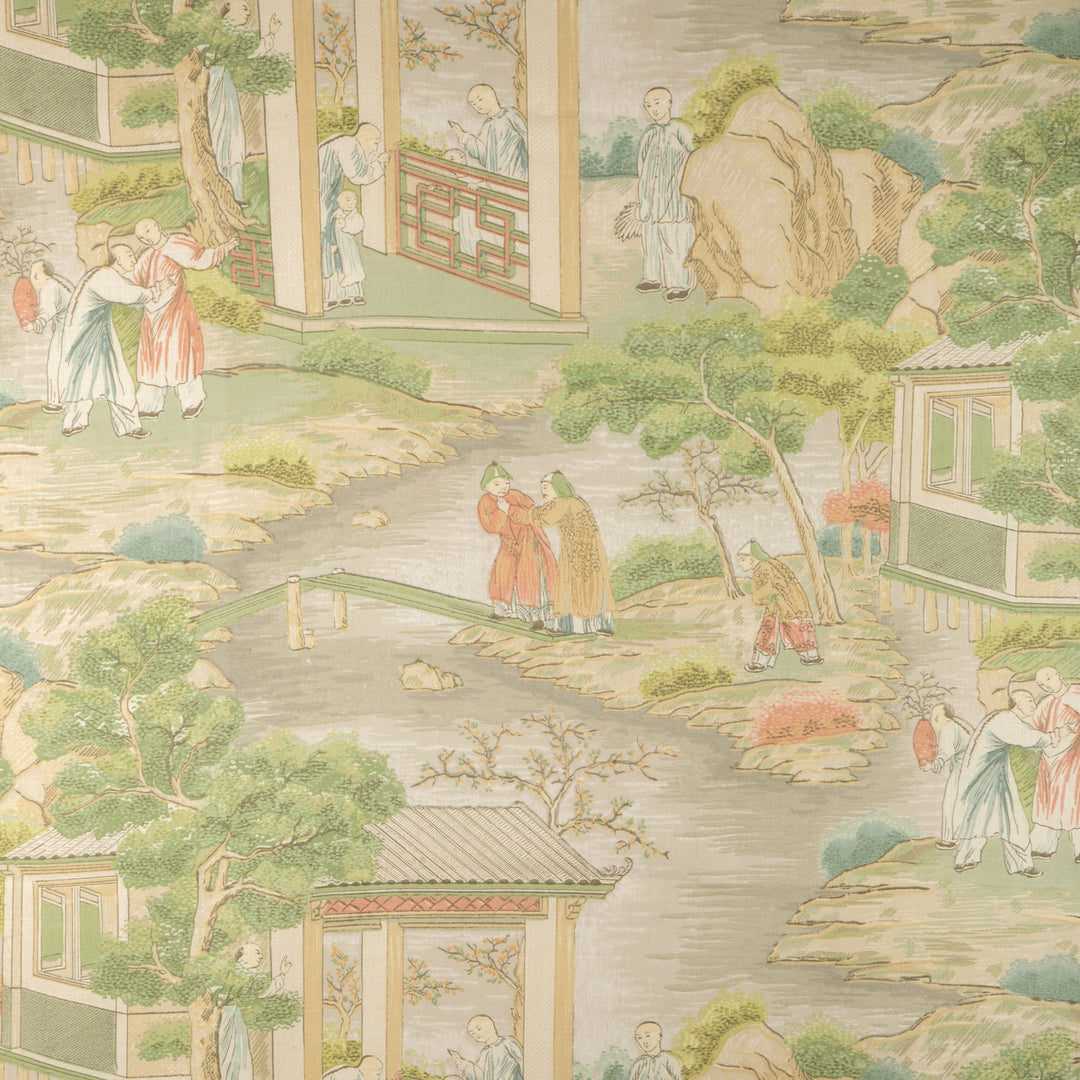 Lee Jofa Fabric Tarim River Print - Leaf