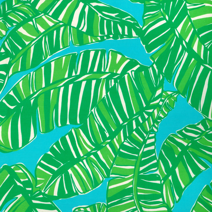 Lee Jofa Fabric Go Bananas - Sea/Green