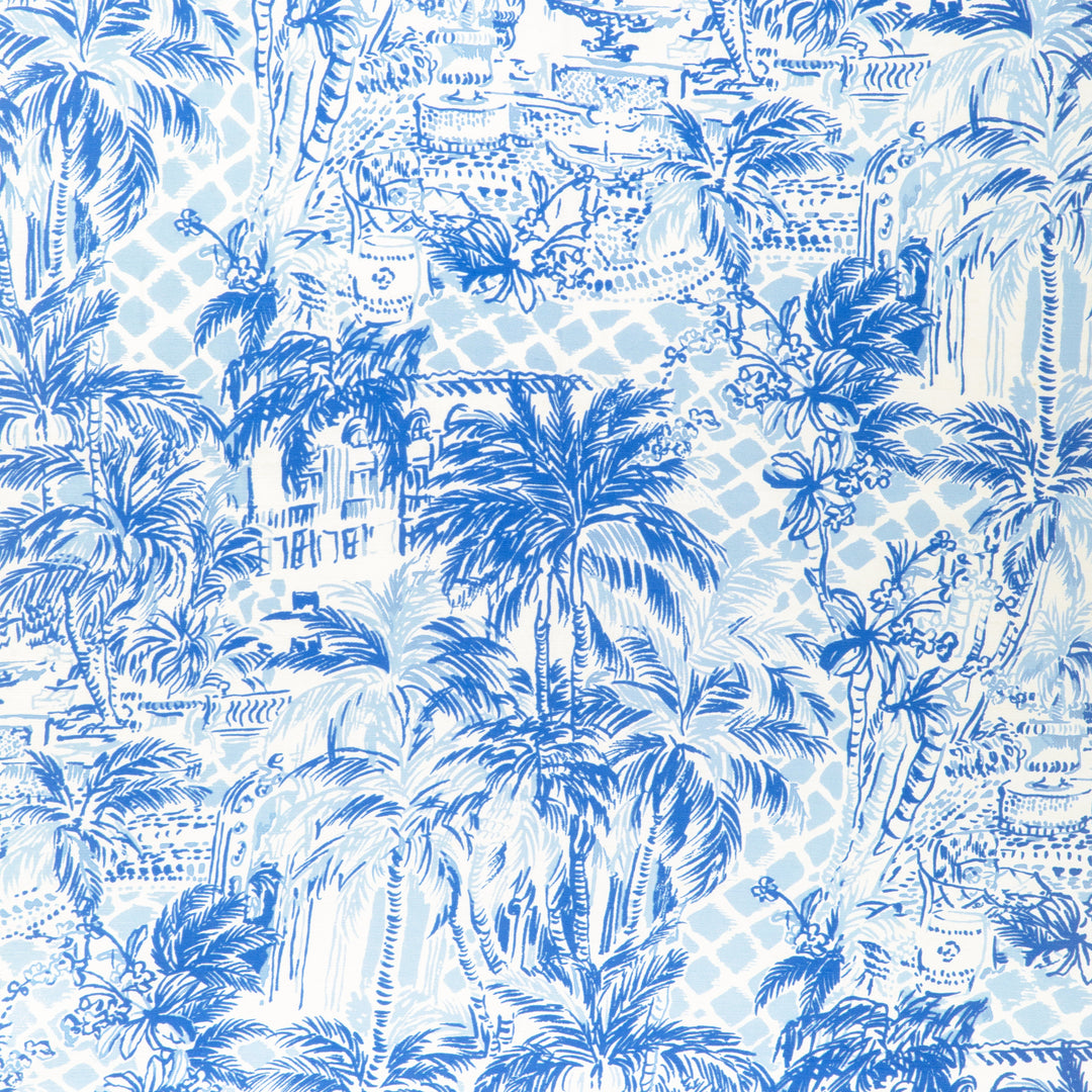 Lee Jofa Fabric Palm Beach - Blue/Lapis