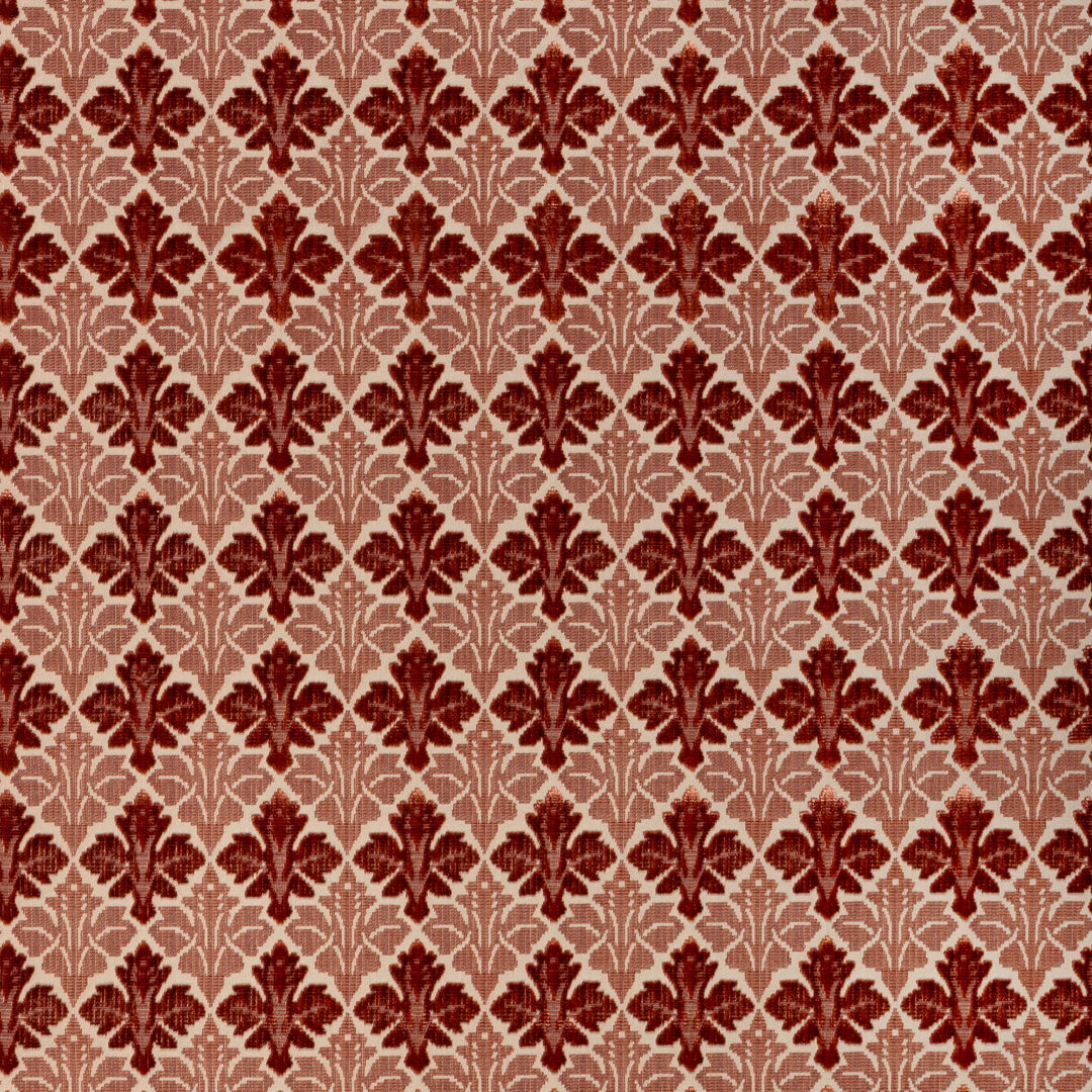 Lee Jofa Fabric Fiore Velvet - Coral