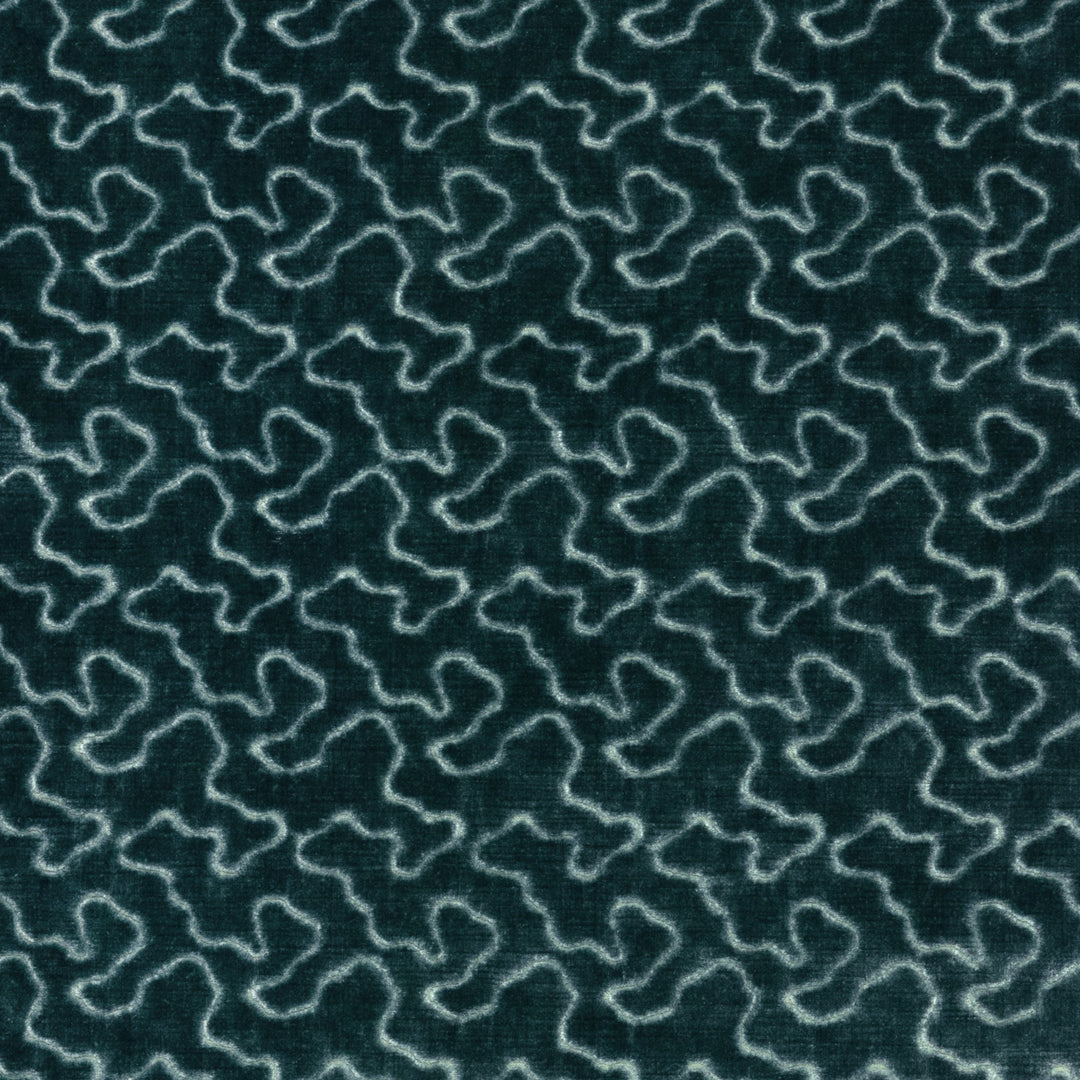 Lee Jofa Fabric Marlowe Velvet - Aqua