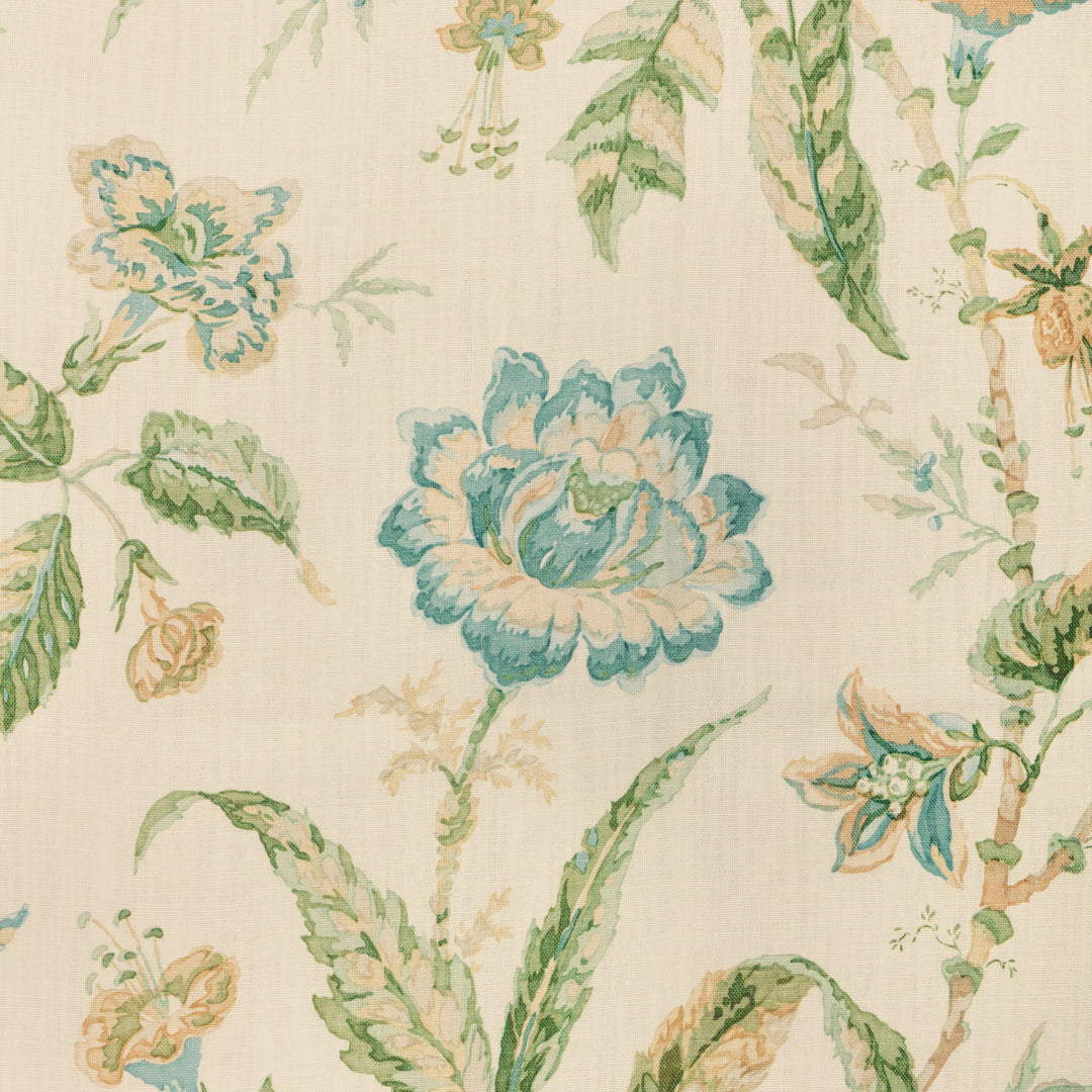 Lee Jofa Fabric Rosemont Print - Aqua