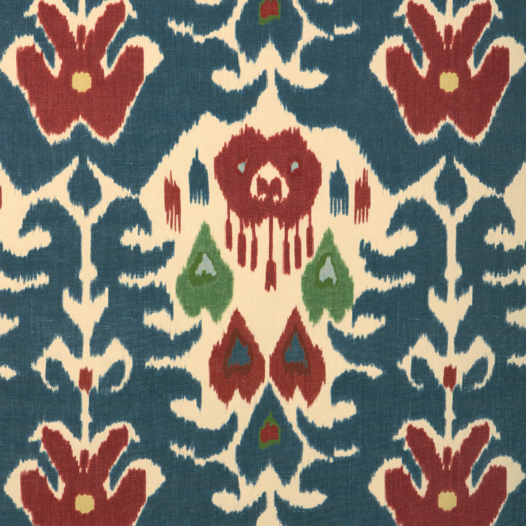 Lee Jofa Fabric Marco Polo Ii - Navy/Red