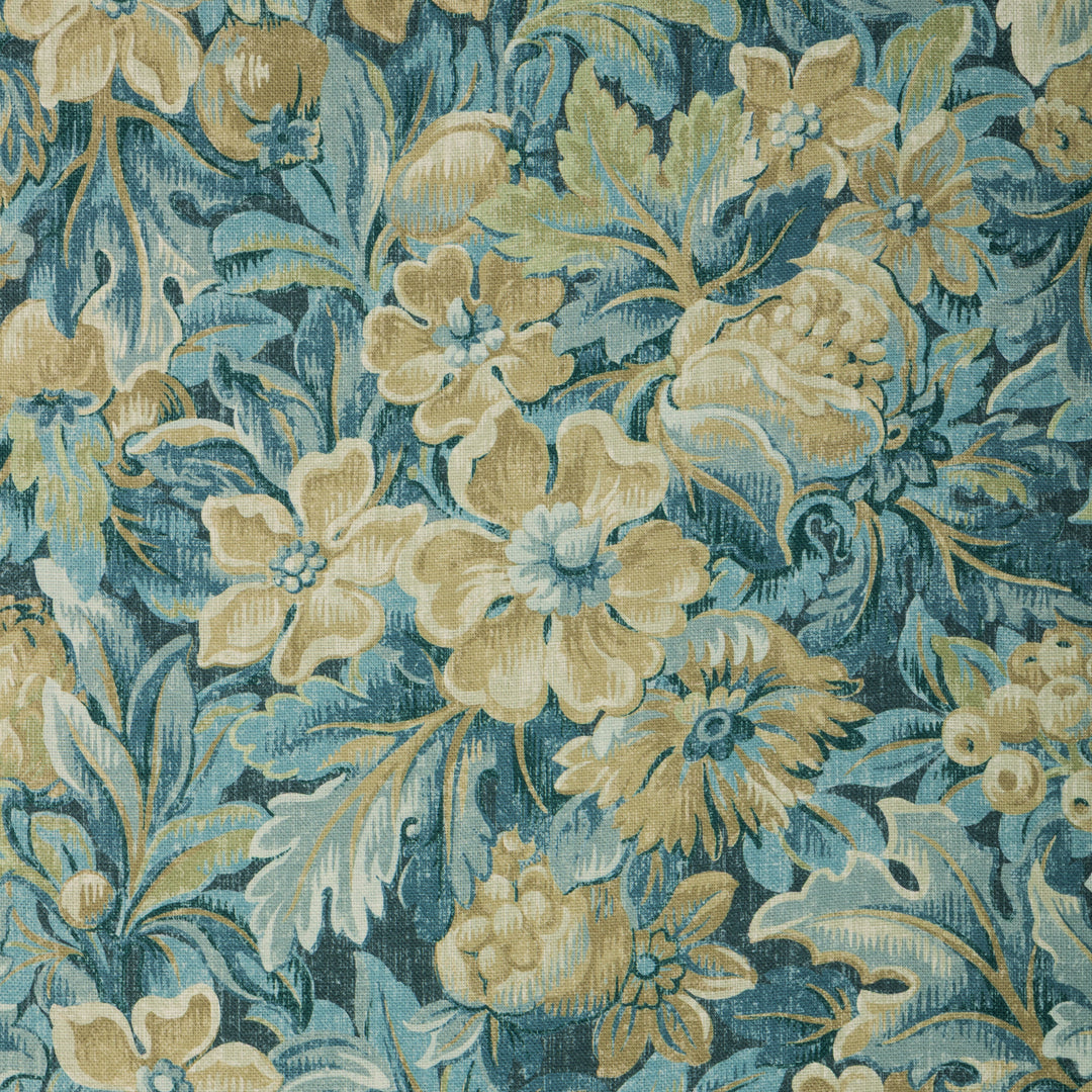 Lee Jofa Fabric Harper Print - Indigo