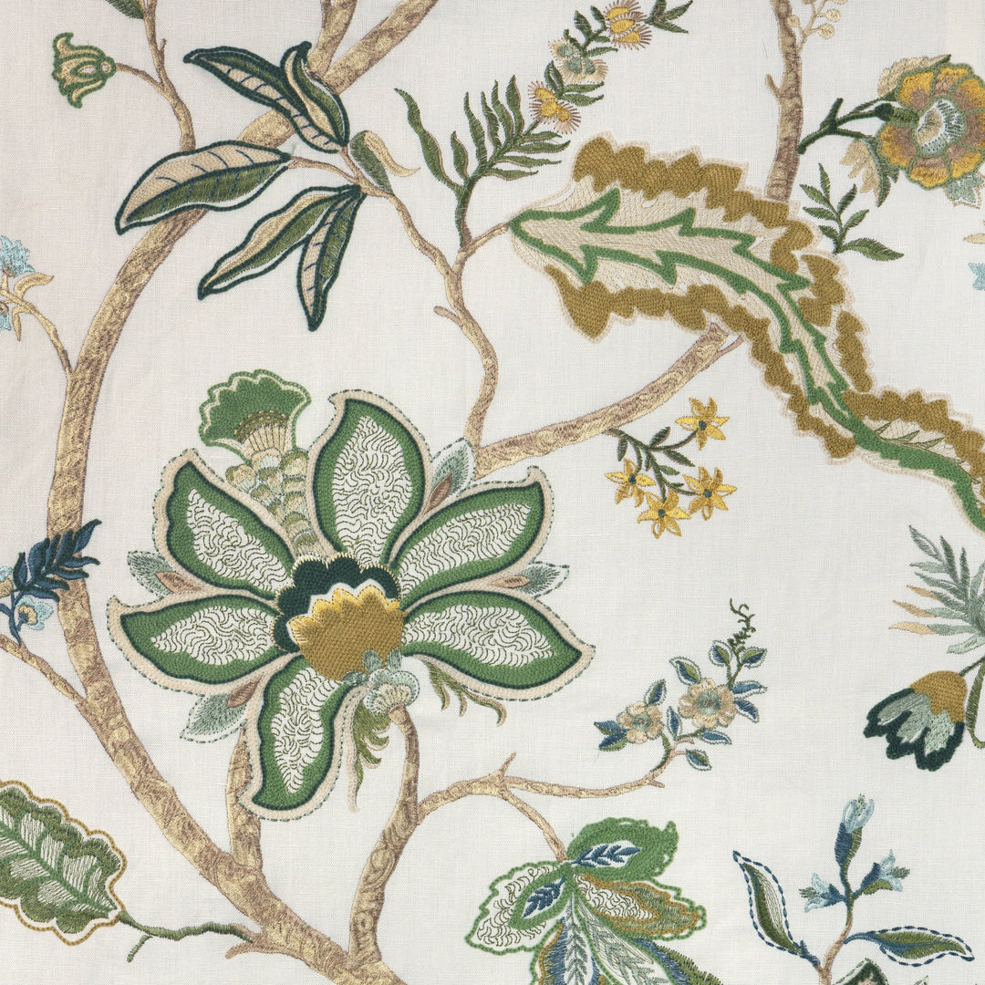 Lee Jofa Fabric Windermere Emb - Green