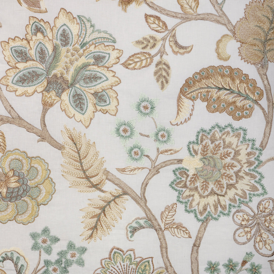 Lee Jofa Fabric Amberly Emb - Straw