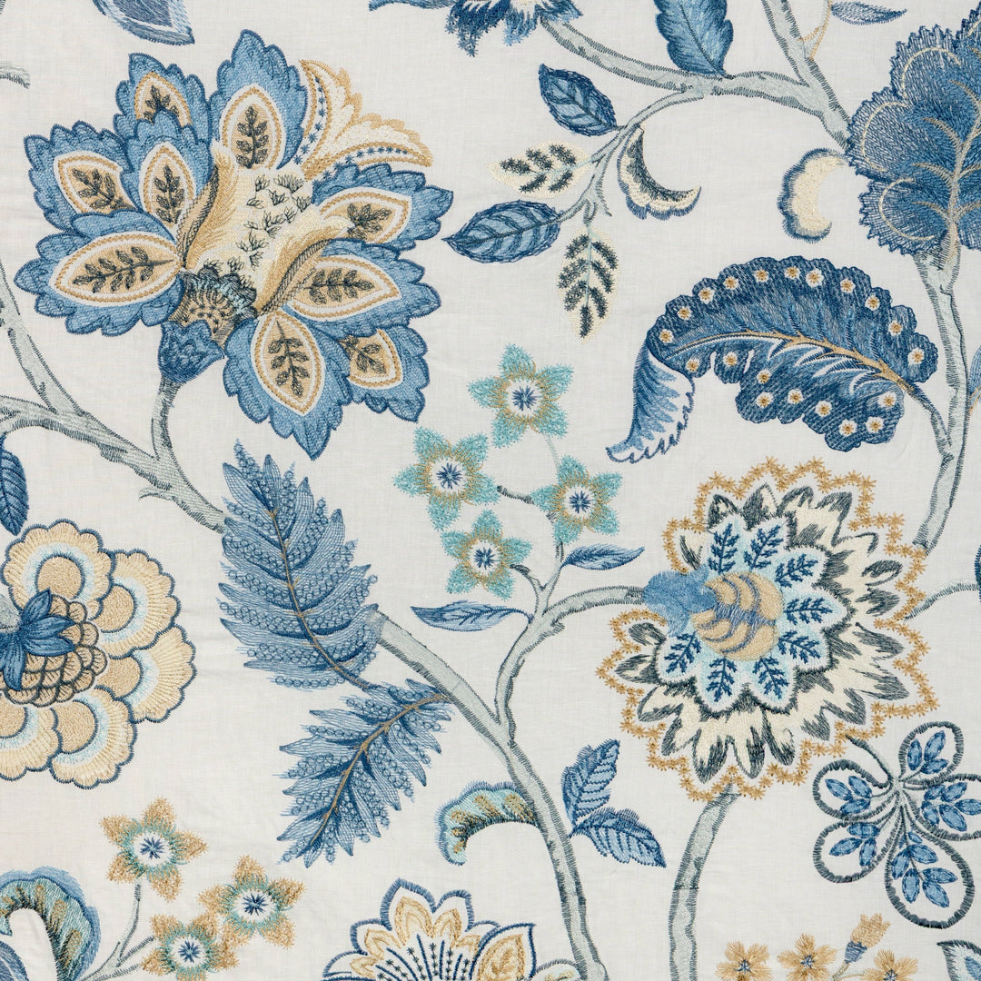 Lee Jofa Fabric Amberly Emb - Bayside