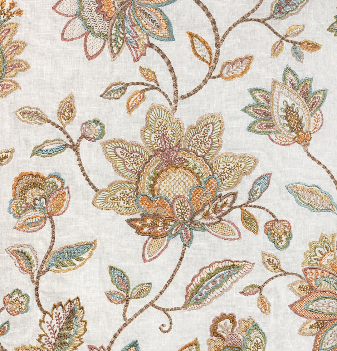 Lee Jofa Fabric Mayfair Emb - Terracotta