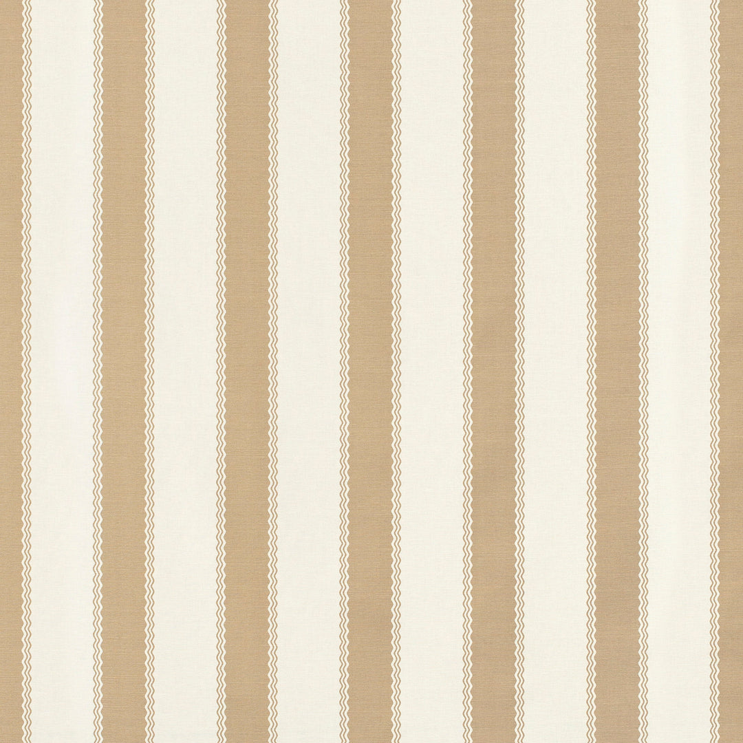 Lee Jofa Fabric Onda Stripe - Marron Glace