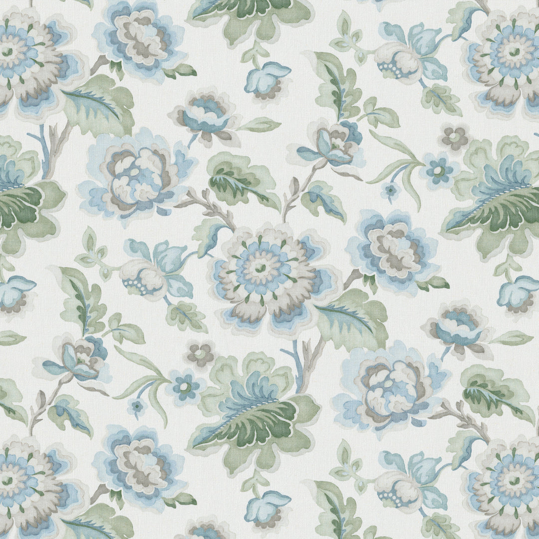 Lee Jofa Fabric Bloomfield Print - Seamist