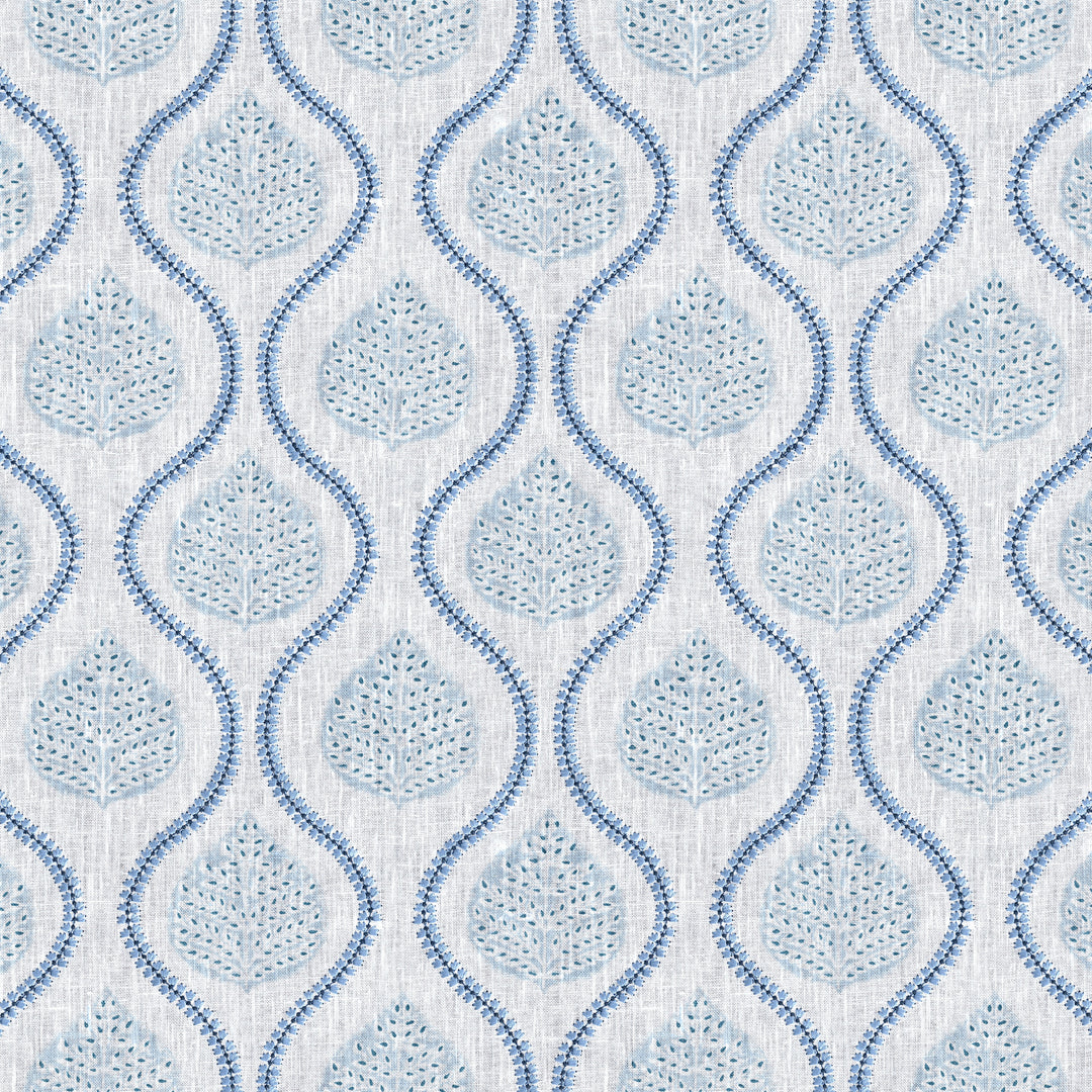 Lee Jofa Fabric Elsie Print - Blue