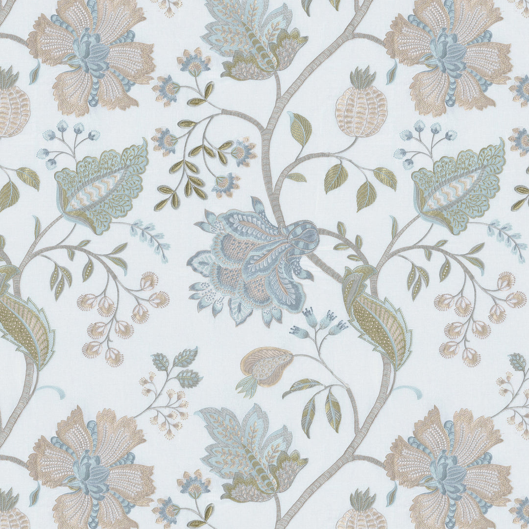 Lee Jofa Fabric Hinton Hill Emb - Spa