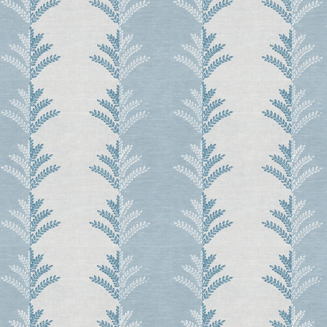 Lee Jofa Fabric Filaree Emb - Chambray