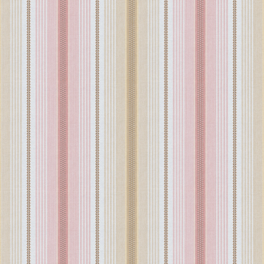 Lee Jofa Fabric Elowen Stripe - Rose