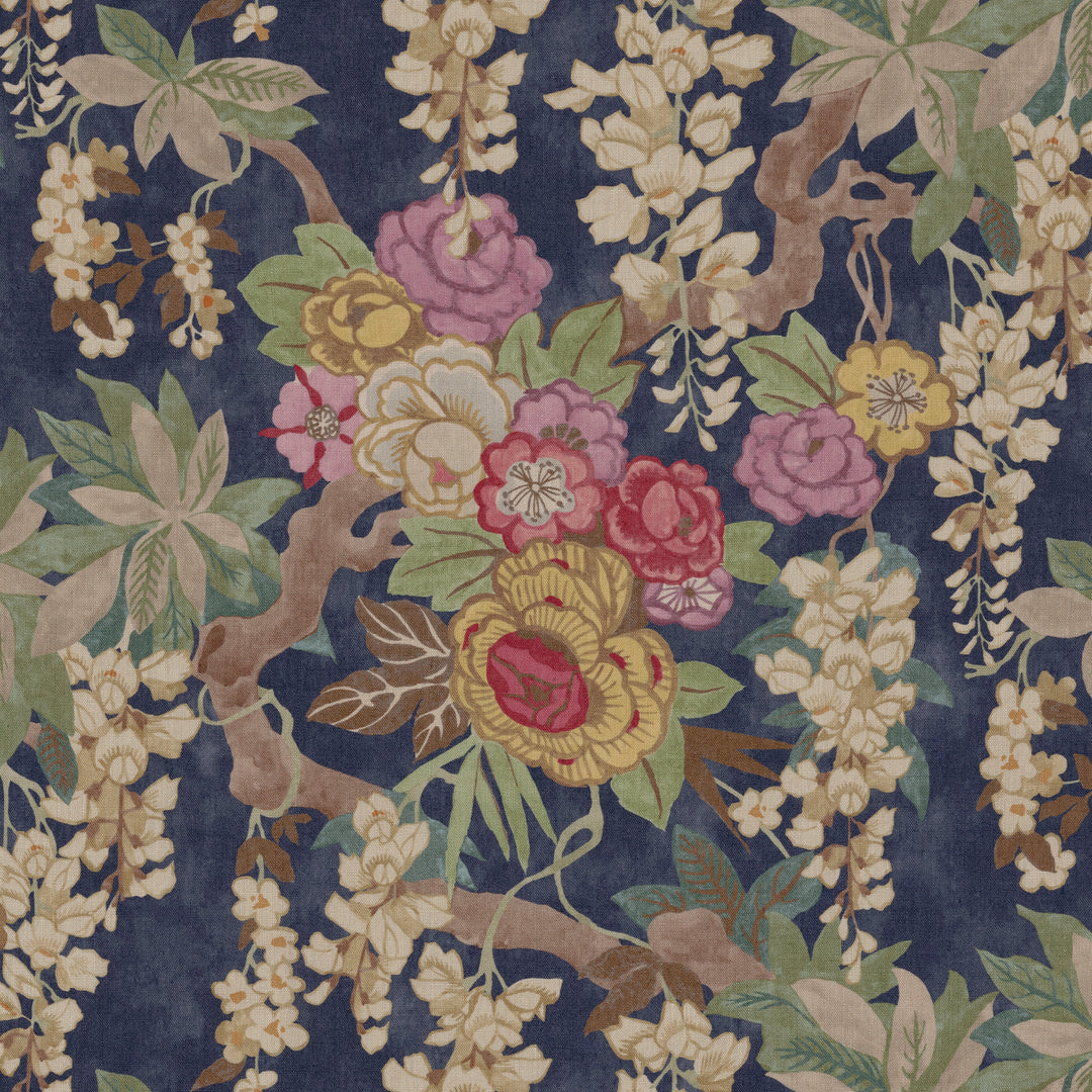 Lee Jofa Fabric Gracie Gardens - Navy
