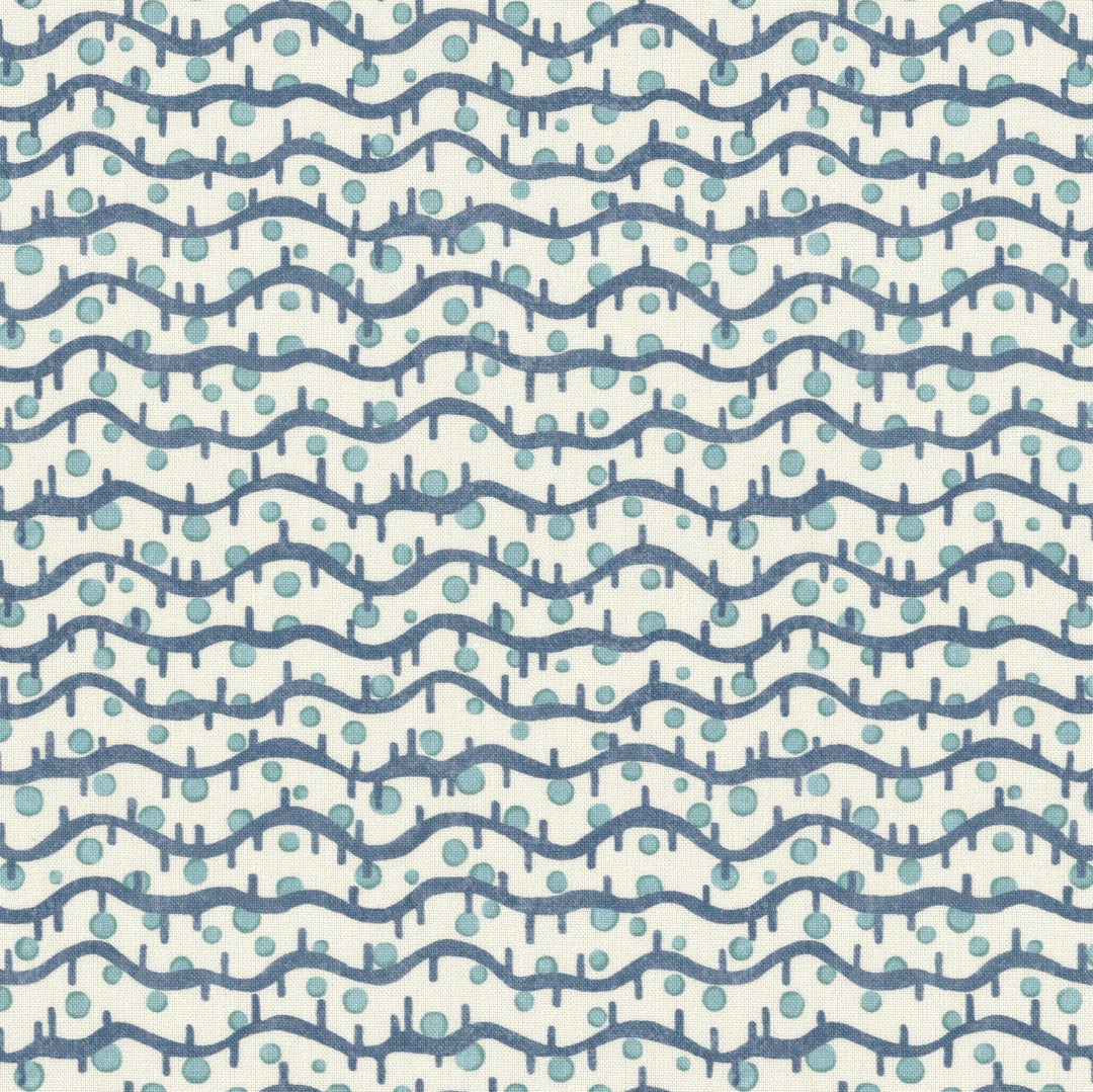 Lee Jofa Fabric Seedling Print - Ocean