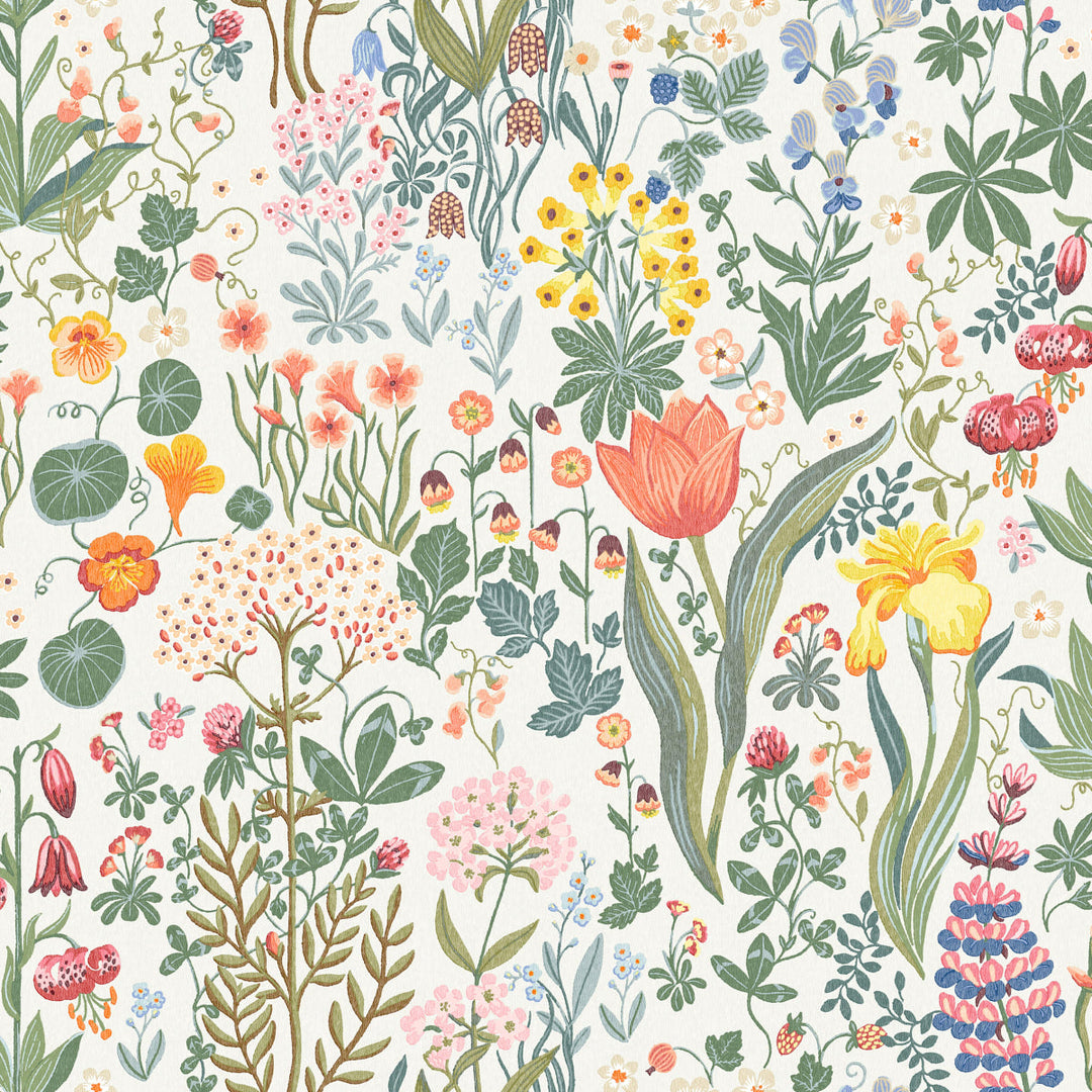 Schumacher Wallcovering Blomsterhav - Multi