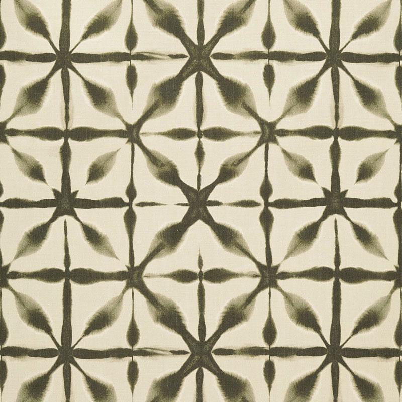 Andromeda Linen Peat 175381 by Schumacher Designer Fabric Au Naturel 17.5" - Swanky Fabrics -