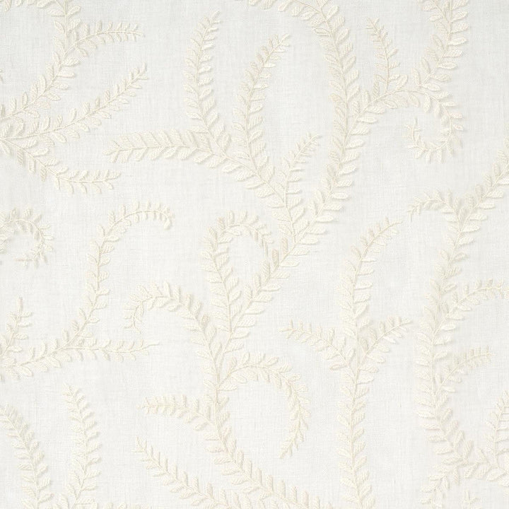 Boboli Embroidered Sheer Ivory 67760 by Schumacher Designer Fabric Essentials: Sheers & Casements Ii 24.75" - Swanky Fabrics -