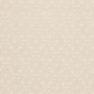 Schumacher Fabric Cellini Embroidered Sheer Linen 67621