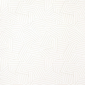 Schumacher Wallpaper Deconstructed Stripe Greige 5007970