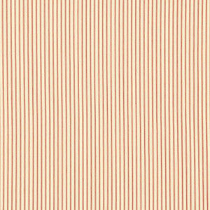 Schumacher Fabric Wellfleet Ticking Stripe Regatta Red 60071