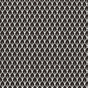 Schumacher Wallpaper Mughal Leaf Noir 5006670