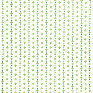 Schumacher Fabric Macaroni Turquoise / Leaf 66262