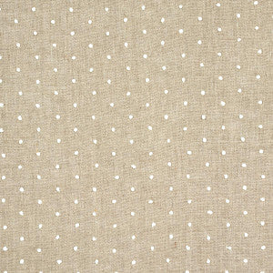 Schumacher Fabric Pebble Embroidery Linen 67980