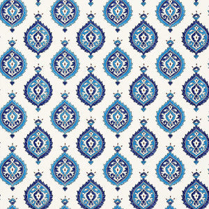 Schumacher Wallpaper Samovar Peacock 5006680