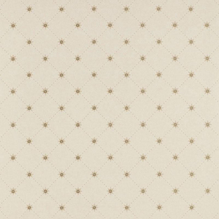 Cooper Star Alabaster 203610 by Schumacher Designer Wallpaper Simply Charming 3.0" - Swanky Fabrics -