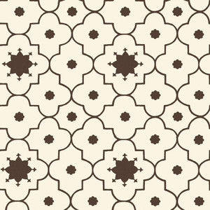 Schumacher Wallpaper Taj Trellis Sepia 5006621
